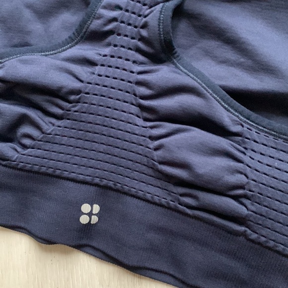 Sweaty Betty Stamina Bra Small blue gray Green size M spot bra - Picture 3 of 15